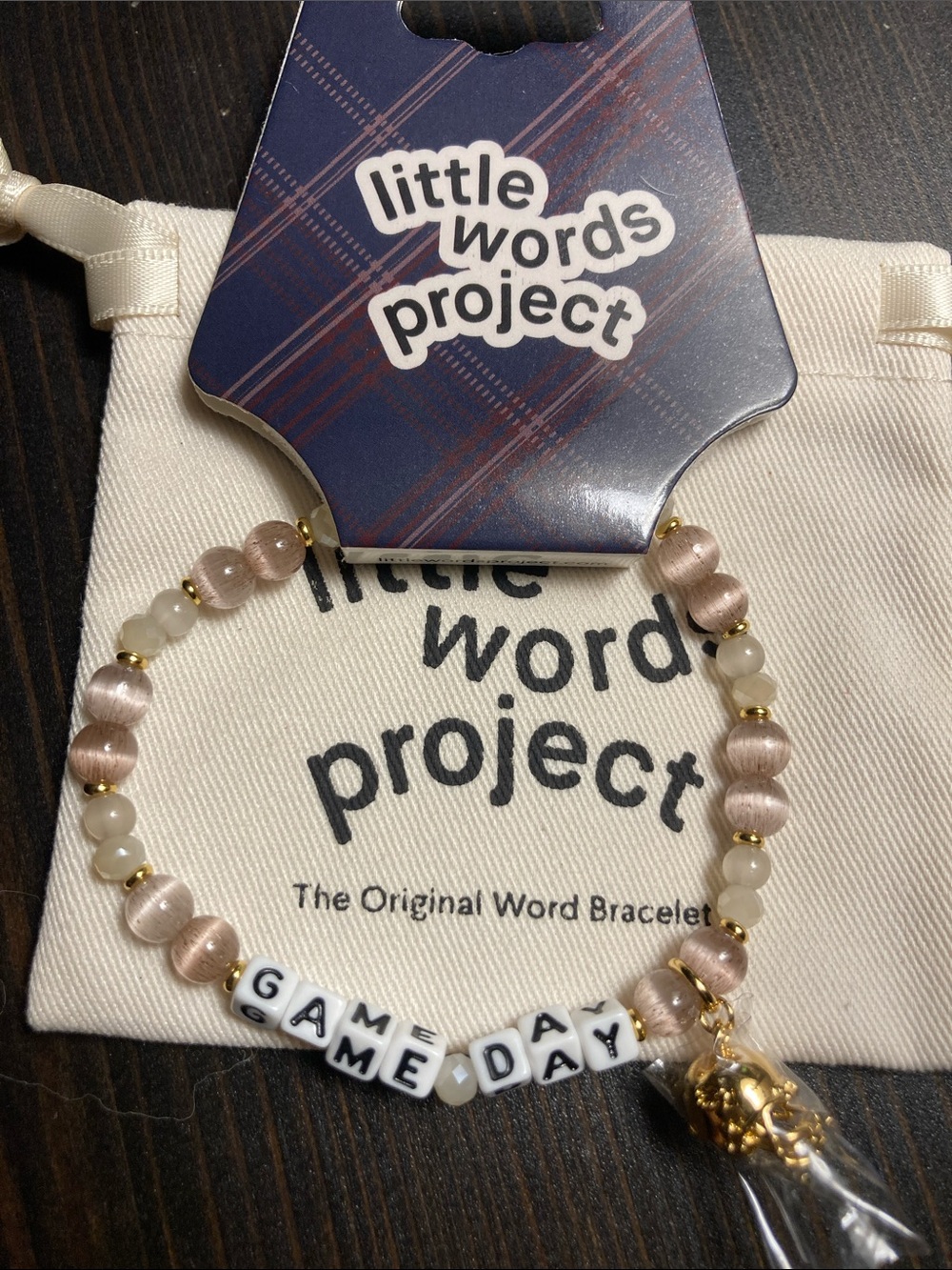 Little Words Project Game Day Beaded Bracelet Set - Picture 2 of 9